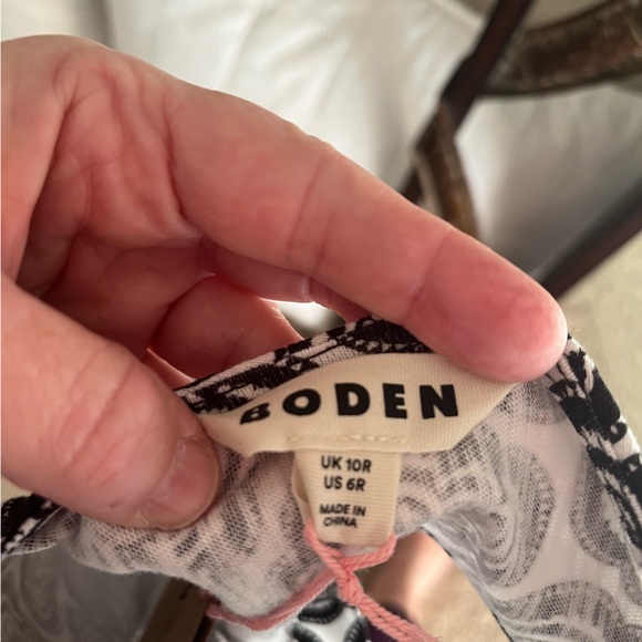 BODEN sleeveless jersey shift dress - Picture 4 of 6